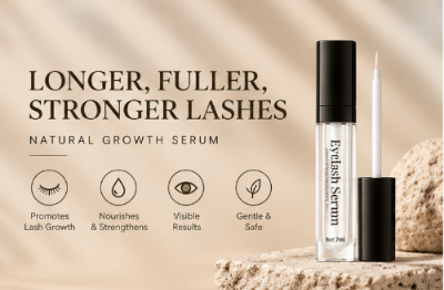 BIOAOUA Eyelash Serum - Luscious Lashes, Naturally